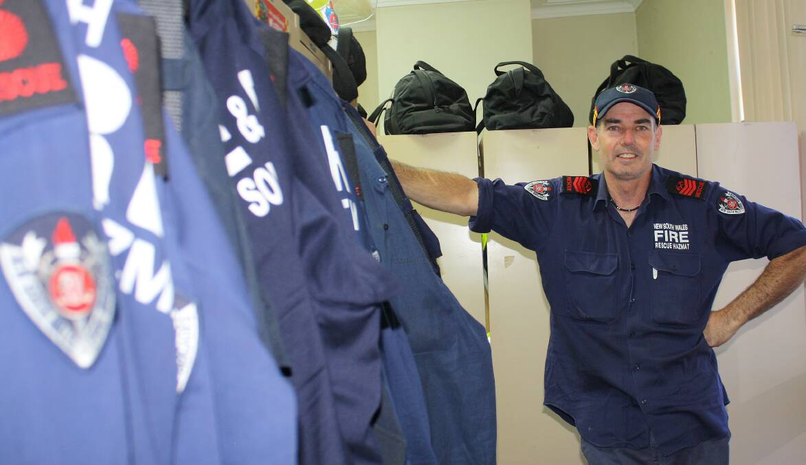 Sam Turner is celebrating 25 years service with Gunnedah Fire and Rescue.
