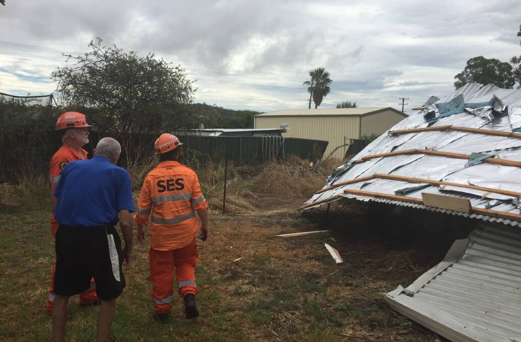 UPDATE: Gunnedah home gutted in freak storm