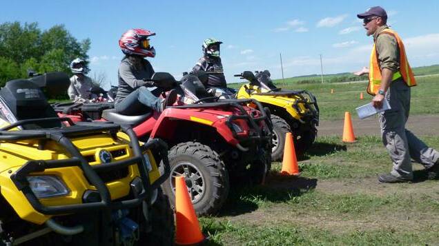 ON COURSE: The accredited ATV safety training course will be run by Australia’s top ATV coach, Rodney Jenner and will provide invaluable safety and knowledge training.