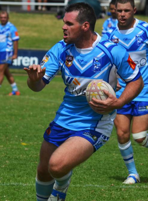 Elimination: Narrabri captain coach Lachie Cameron is confident his Blues can go one step further than last season as they face Gunnedah in a second straight home minor final.