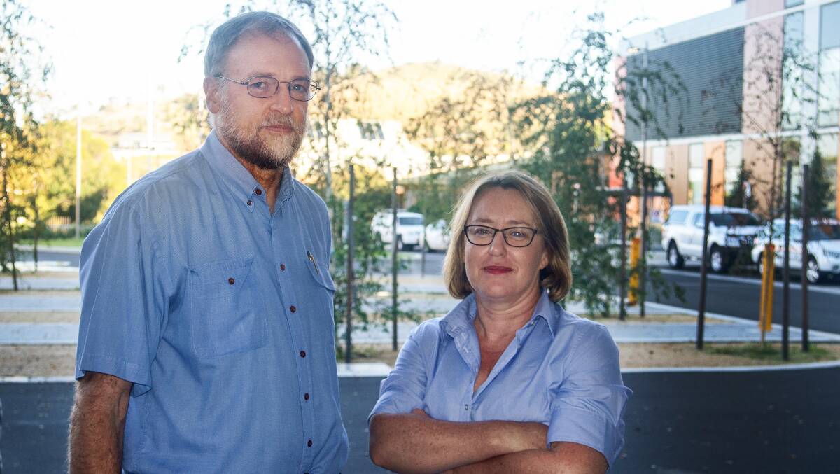 Joining forces: Former TADAC chair Steve May has joined up with Michelle Bolte and the TAG team to continue the push for a new aquatic facility in Tamworth.