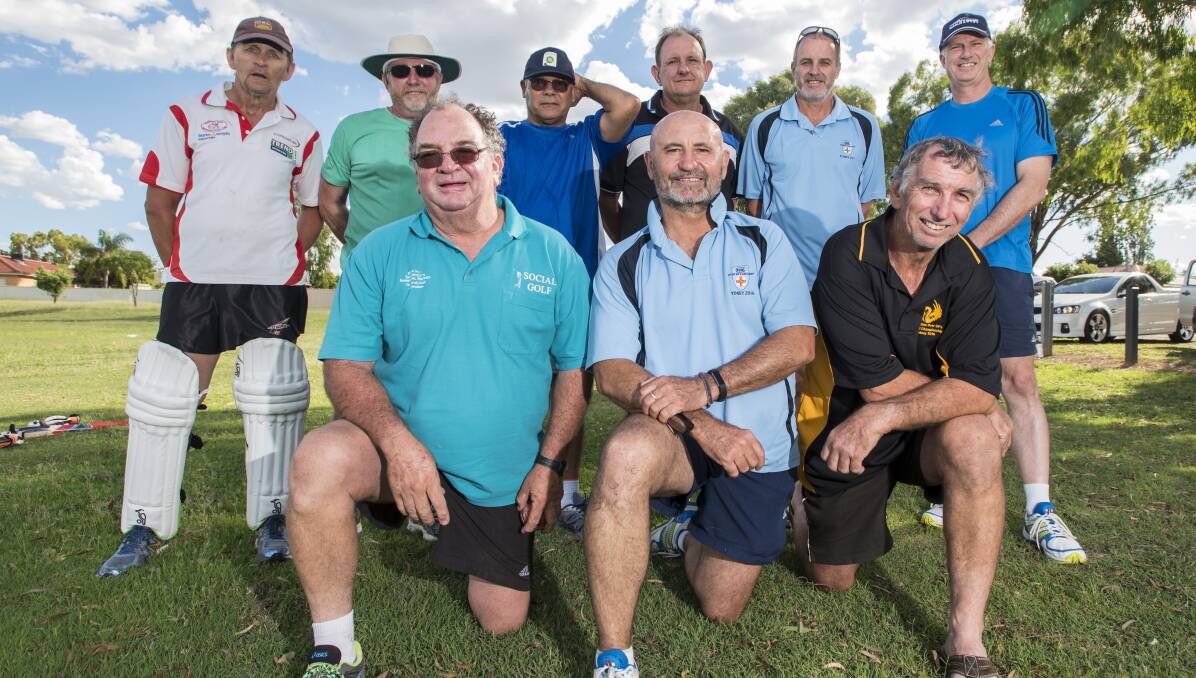 Best of the vets: Tamworth is sending two full teams to the first official NSW Over 50s Cricket Championships in Port Macquarie next February.