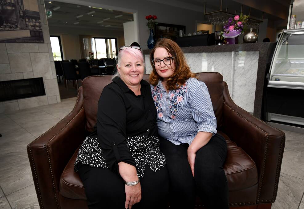 Sharing the caring: Mother and daughter combo Jill and Kate Grey have selflessly dedicated their lives to caring for daughter and sister Jessie, who lives with Retts Syndrome. This week is National Carers Week. Photo: Gareth Gardner 181017