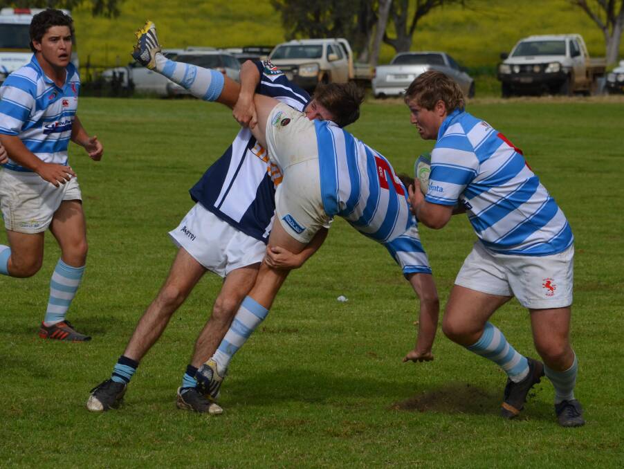 Crunched: While it was all played in the right spirit there was plenty of entertaining rugby as old and new rivalries kicked off once the whistle blew at Quirindi.