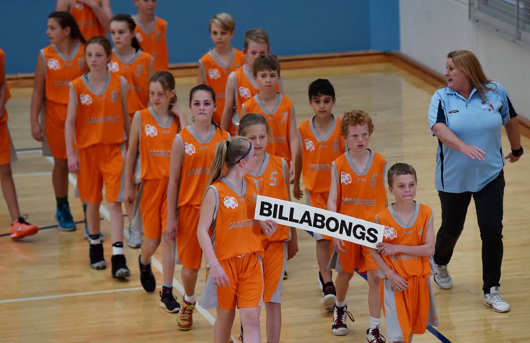 Game on: Saturday's Country Basketball Jamboree opening ceremony saw the best 180 U12 players from country NSW embark on a four-day camp at the Sports Dome.