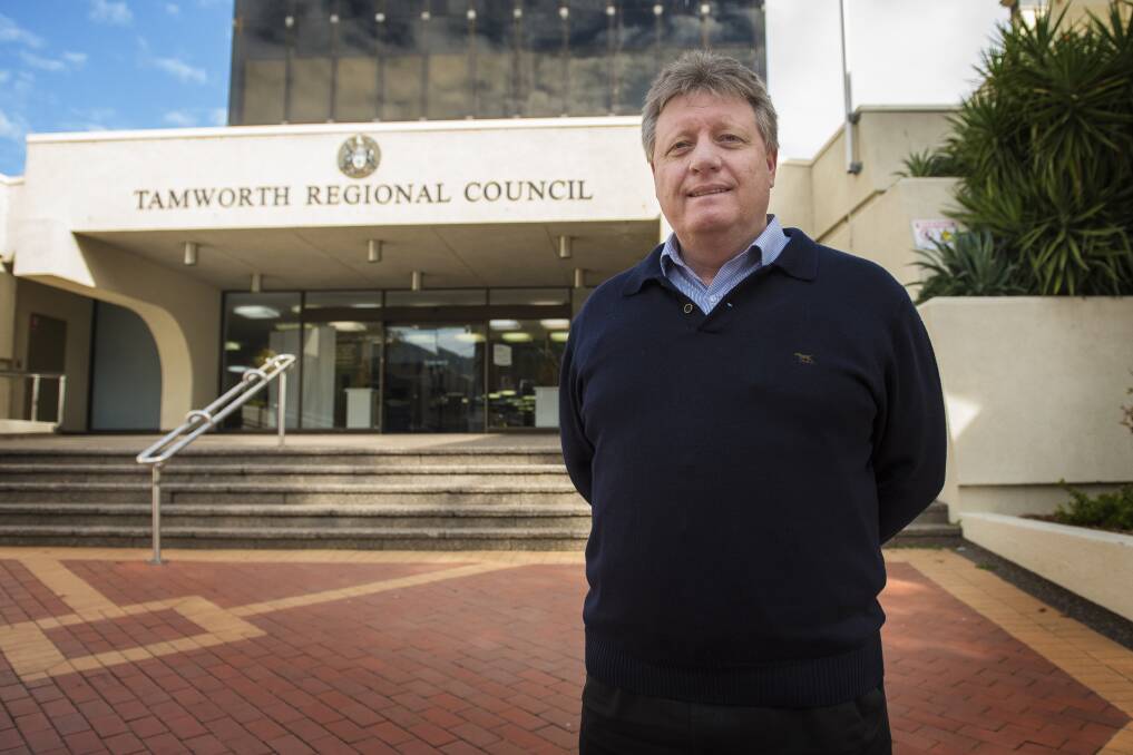 Changing focus: Council's John Sommerlad can see many benefits to shifting the festival precinct, although local business owners think otherwise. Photo: Peter Hardin