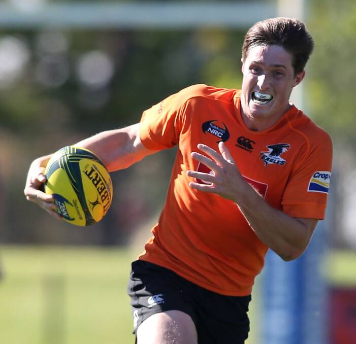 Go West: Glen Innes rugby product and 2016 Country Eagles star Alex Newsome's surge to the peak of the game continues after the flying outside back signed a deal with Super Rugby franchise the Western Force. Photo: Getty Images