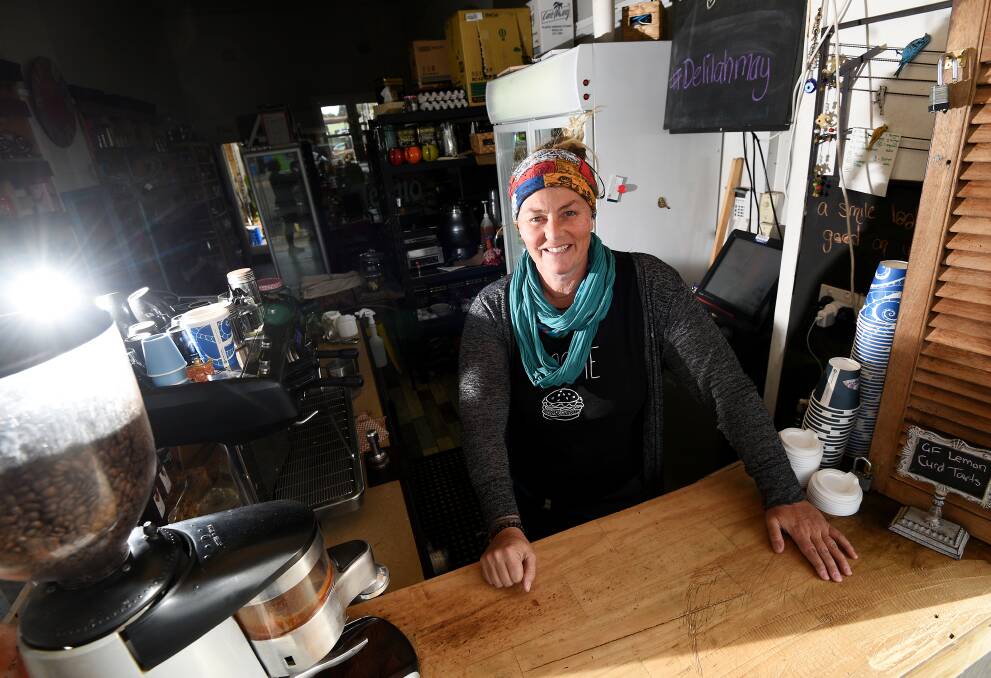 Life saver: Coffee is good, but Teamo Cafe owner Karen Davis can't believe how good, after two large-scale reports shone a whole new light on the elixir of life and its disease-fighting capabilities. Photo: Gareth Gardner 140717