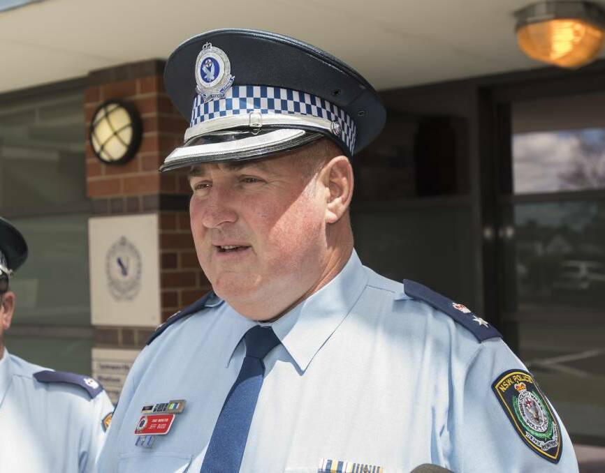 Warning: Acting Superintendent Jeff Budd has warned residents agianst taking the law into their own hands following the rise in popularity of a vigilante style Facebook page in Tamworth.