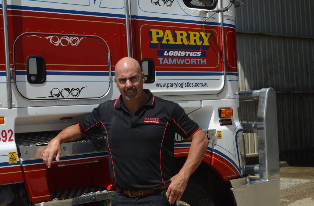 Wheels in motion: Parry Logistics owner Greg Parry has generously offered to chip in to Challenge's new Tamworth BackTrack Program in the hope of getting some local kids "back on track." Photo: Chris Bath