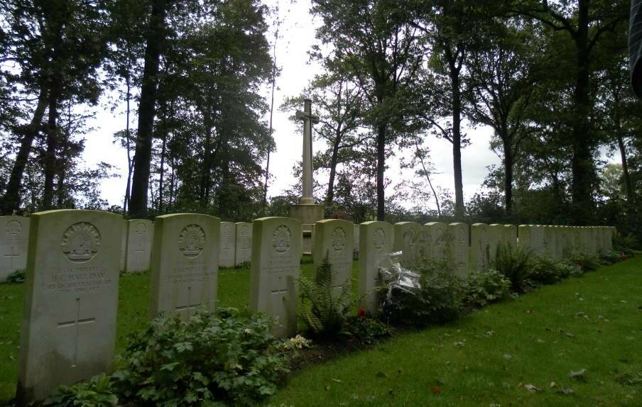 Coincidentally I had recently visited the Toronto Avenue Cemetery near Ypres in Belgium before coincidentally stumbling across the story of another local man that was also buried there.
