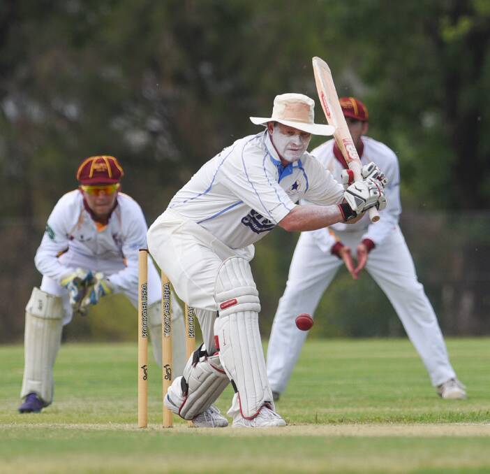 Cup charge: Adam Lole had a top weekend with the willow hitting 94 in Old Boys win on Saturday over City before helping Tamworth to the Country Cup finals with 43 on Sunday against Terrigal. Photo: Gareth Gardner 031216GGB031