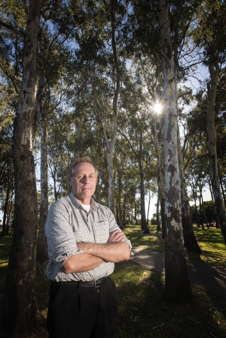 Clearing concerns: Conservationist Phil Spark will this week request a coronial inquest in his bid to have Native Vegetation Act reforms reviewed. Photo: Peter Hardin