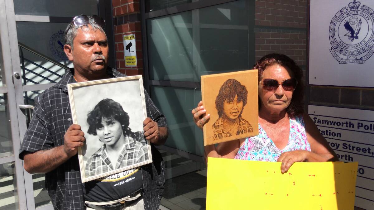 Search for justice: In 1988 Mark Haines was found dead outside of Tamworth, 29 years later his family including brother Ron Haines, and Vicki Johnson (pictured) are demanding justice as a TV series about the killing premiers.