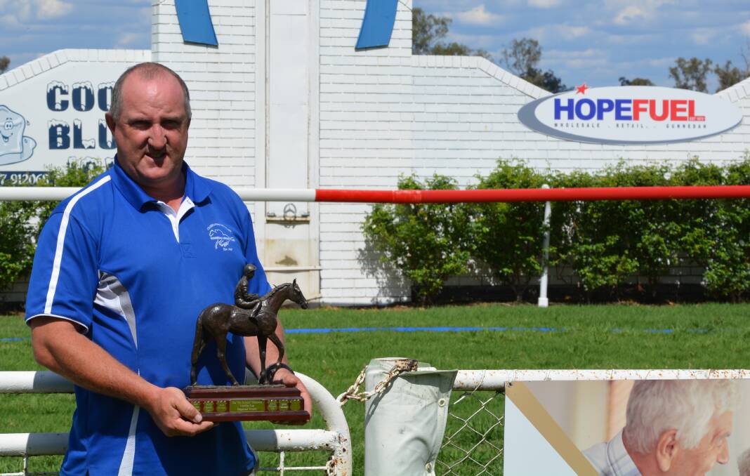 TURNOUT: Gunnedah Jockey Club's Mark Storey says the Manilla Cup meeting is always well supported. Photo: Billy Jupp