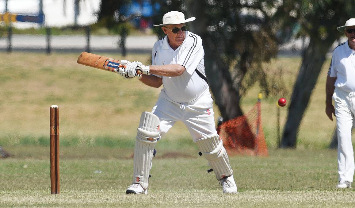 Noel Cook was named Tamworth Veterans Cricket over 70s player's player for last season. The vets will hold their first official training run this Sunday. Photo: Gareth Gardner
