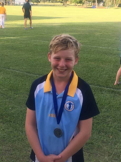 IN FORM: Charlie Walsh has had a big week with the Tamworth under 12s side. He's scored 113 runs at the Lismore Under 12 Carnival. Photo: Supplied
