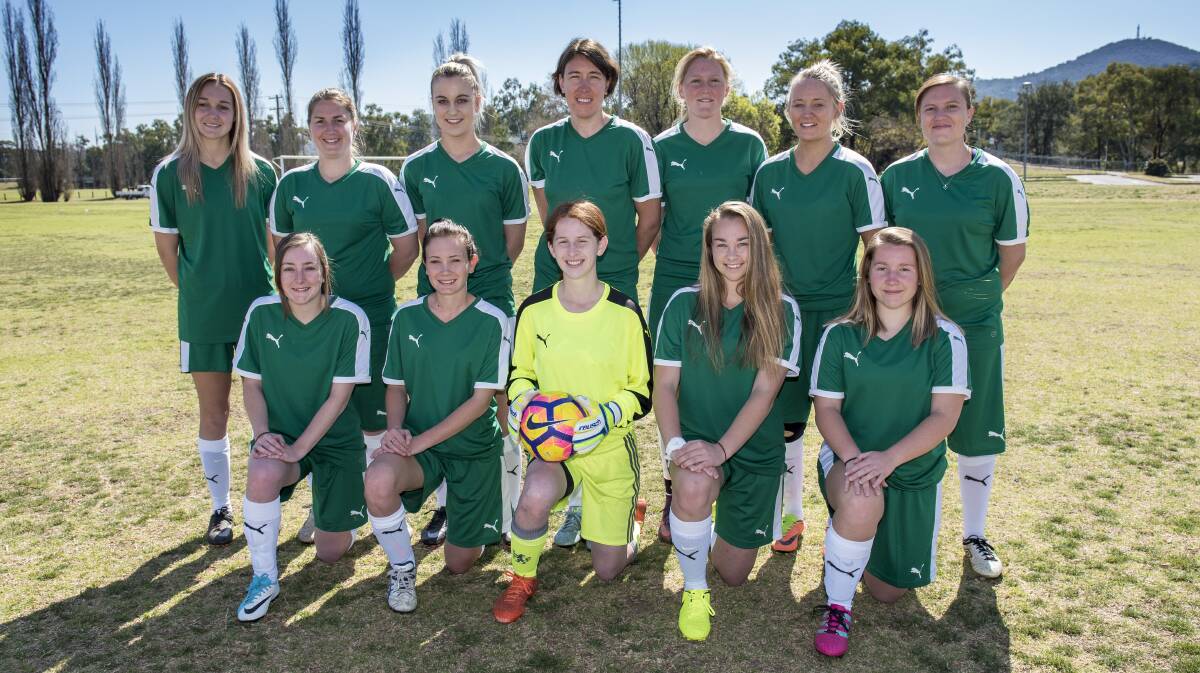 REP SIDE: Back - Chloe Beckhaus, Kim Martin, Maddi Simon, Claire Beale, Finlay Harry, Cassi Cutmore, Chloe Goodwin. Front - Courtney Slater, Brooke Wicken, Alicia Guest, Mikayla Wilson, Anna Little. Absent: Niamh Whittall, Jessica James, Piper Rankmore, Jacinta Thornton.