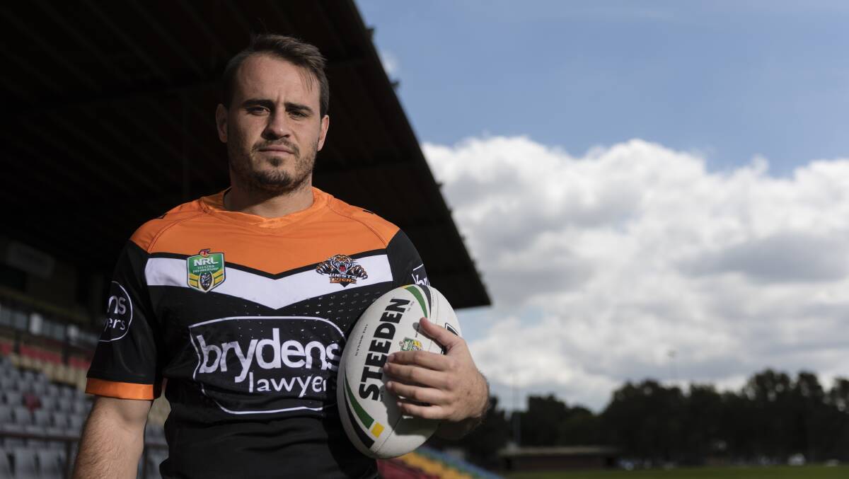 NEW RECRUIT: Josh Reynolds has signed to play for the Wests Tigers in 2017. Photo: Brook Mitchell