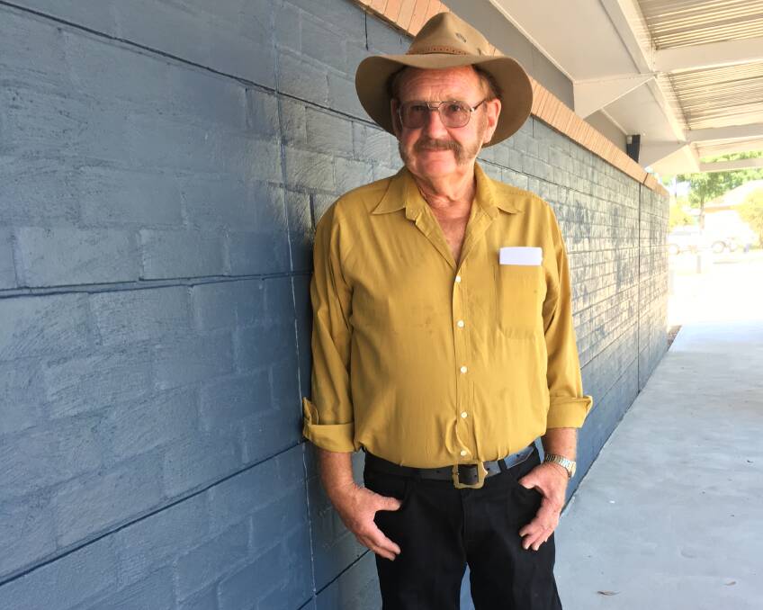 KEEPING HISTORY ALIVE: Peter Coad will be among 30 bush balladeers who will perform at Wednesday night's Back to the Bush concert in Bicentennial (Toyota) Park. Picture: Laurie Bullock