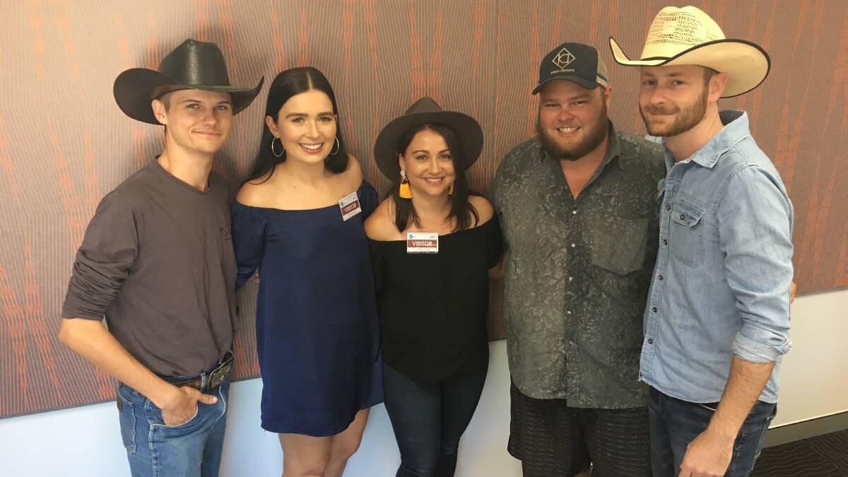 Heath Milner, Hayley Wilson, Tanya Cornish, Brad Cox and Jake Sinclair are five of the finalists in Toyota Star Maker.