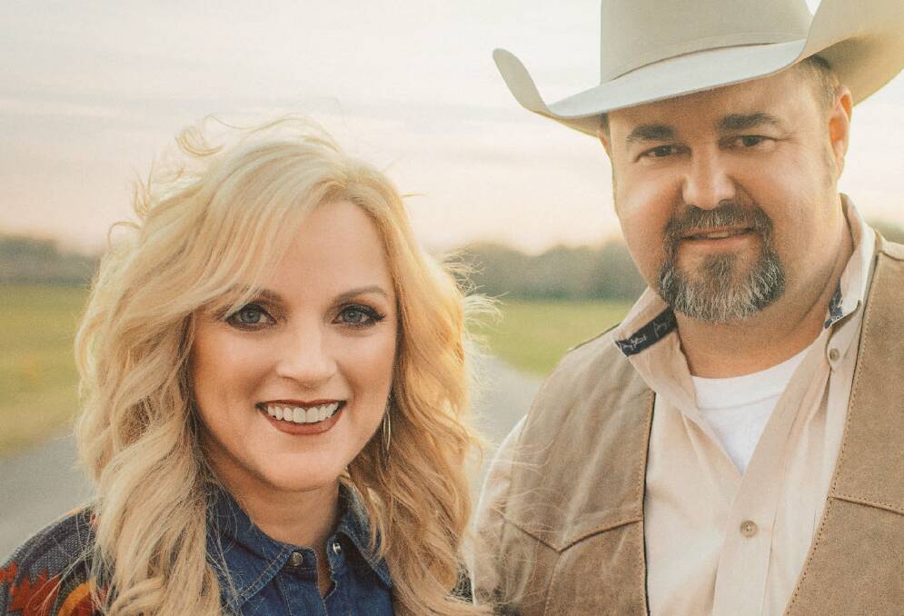 JOINING VOICES: Rhonda Vincent and Daryle Singletary have recorded an album which features 12 traditional country tracks, including the lead single One, originally recorded by George Jones and Tammy Wynette.