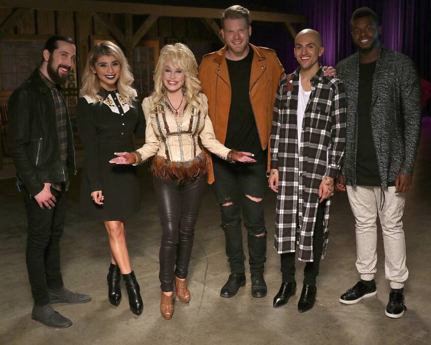 Dolly Parton and Pentatonix won the Grammy in the Country Duo/Group Performance category for their recording of Parton's hit Joelene.