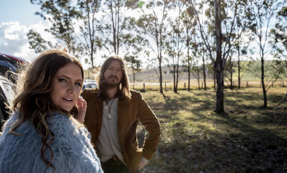 Brooke McClymont and Adam Eckersley have shared their first single and video ‘Train Wreck’, announced their debut album ‘Adam and Brooke‘ will be available on Friday February 9 and released dates to a first run of live shows.