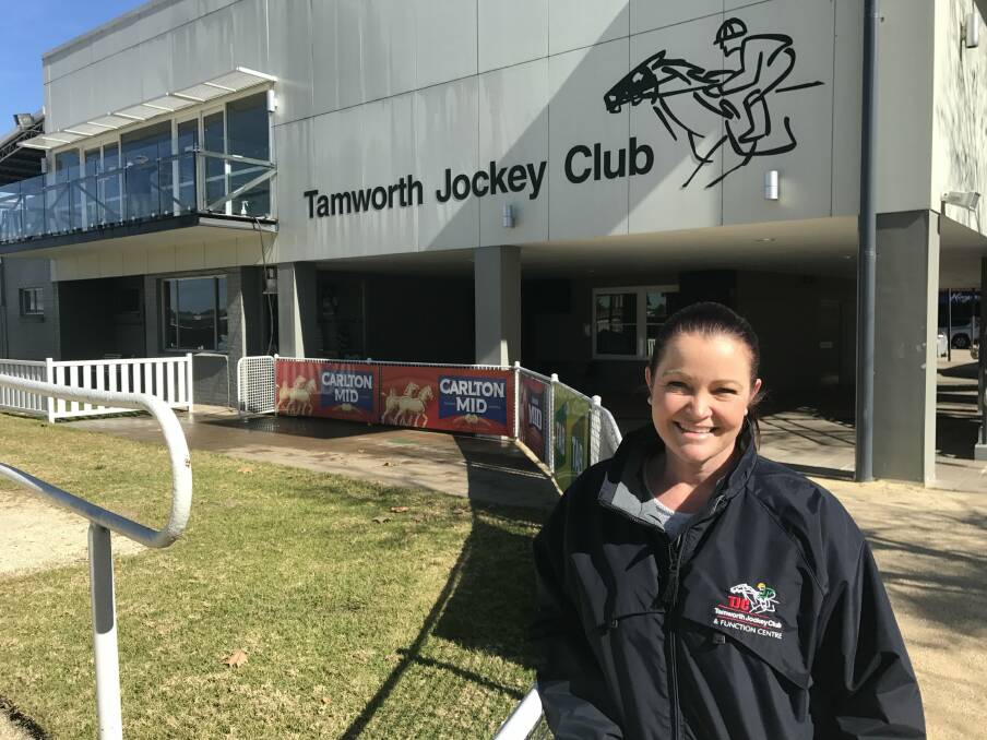 PASSIONATE: Tamworth Jockey Club's new general manager Kay Jeffrey aims to expand the sport's footprint.