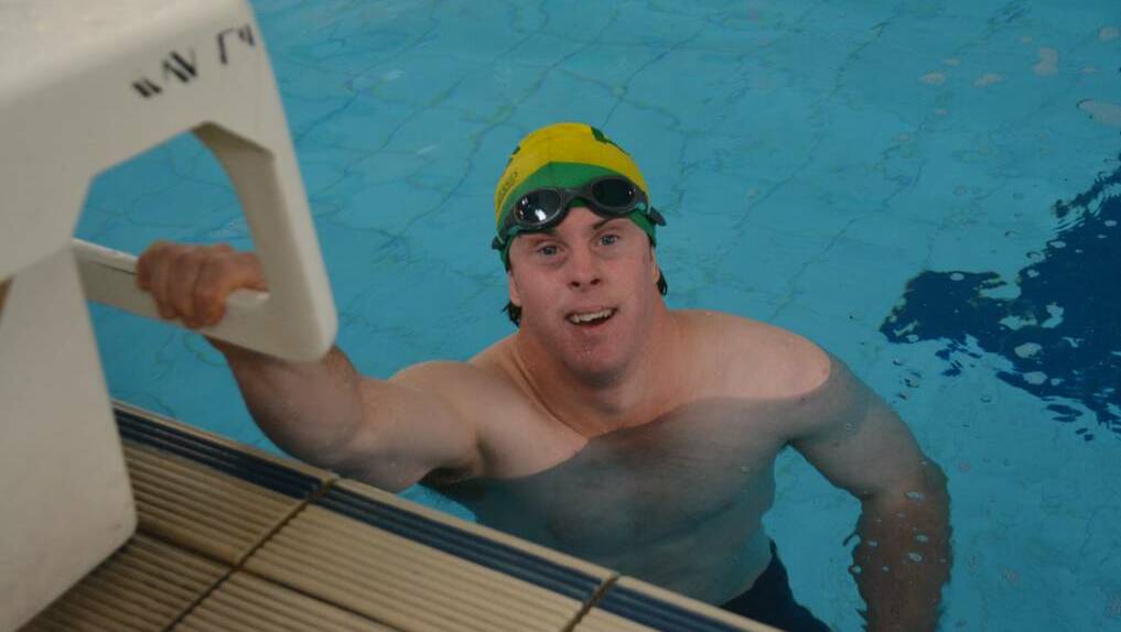 INSPIRING: William Brunsdon has excelled in the pool and in other sports.