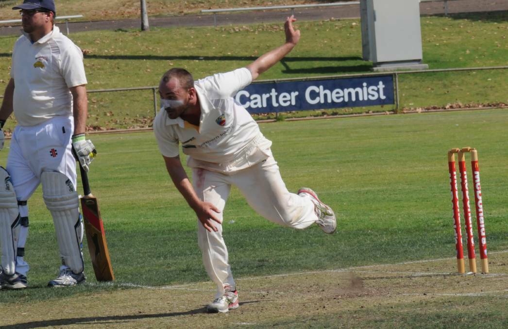 LETHAL: Albion speedster Brad Jenkinson ended a rare dry spell by claiming six wickets against Tamworth on Sunday. 