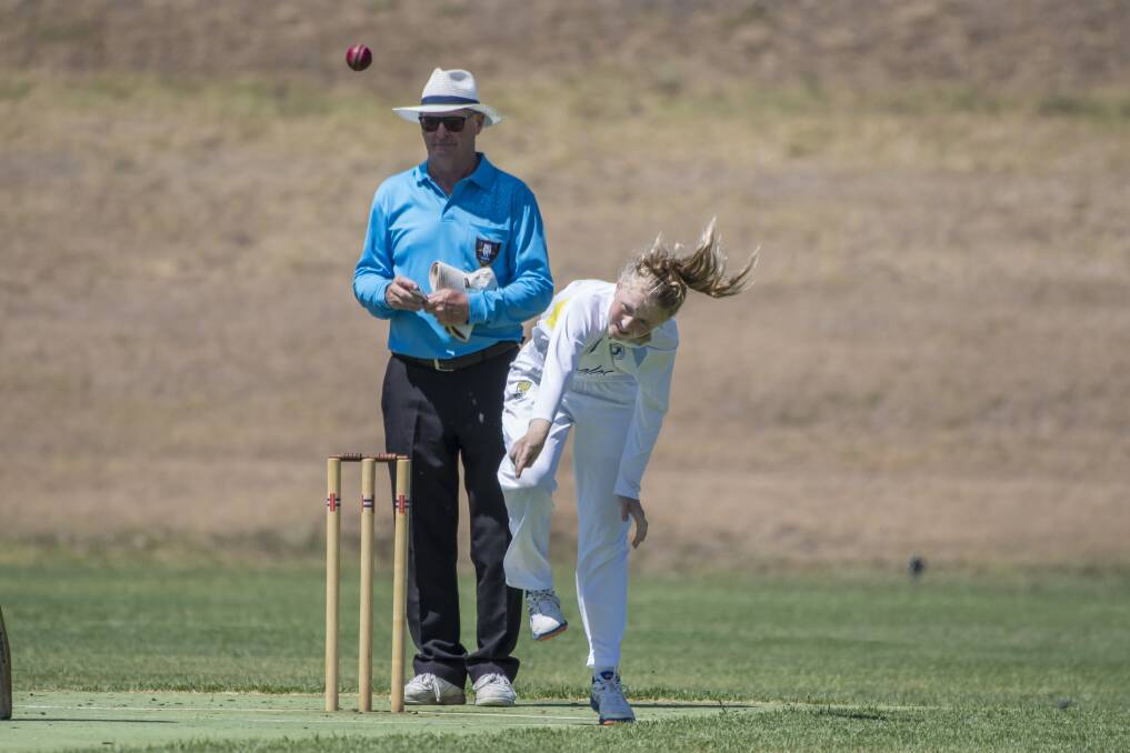CLASS ACT: Lara Graham delivers a performance to savour for Tamworth. Photo: Peter Hardin