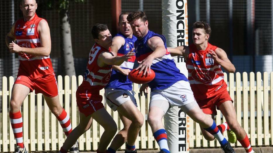 WARNING: Bulldogs coach Greg Piggott is stoked with his side's form.