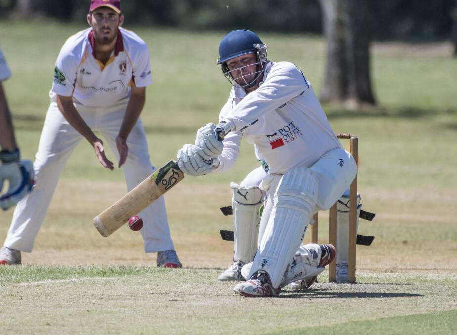 BALANCED: South Tamworth stalwart Tom Groth has spoken about the side's yin and yang approach to cricket. Photo: Peter Hardin