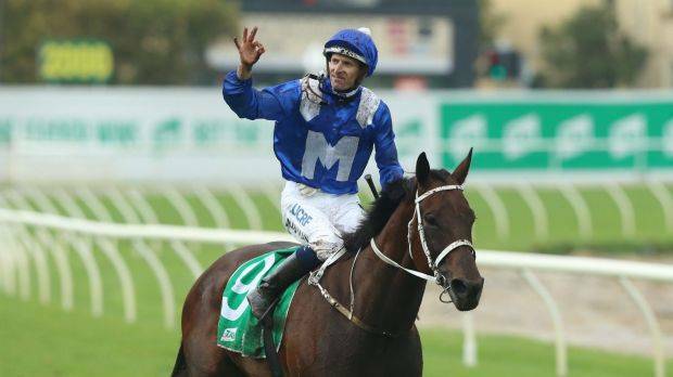 SUPPORT: Champion hoop Hugh Bowman will bring signed Winx colours for the Darren Jones benefit auction at the Tamworth Jockey Club on August 24.