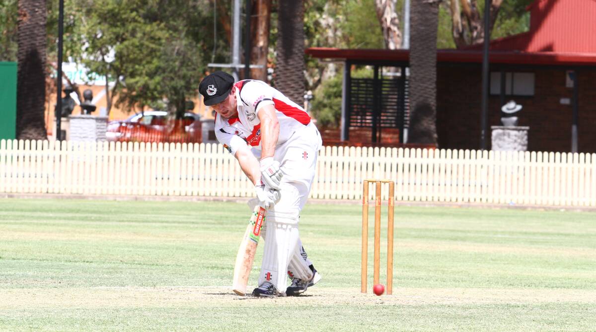 OFFENSIVE THREAT: The bad news for City United is that Norths skipper Brendan Rixon is yet to bat. Photo: Mark Bode 