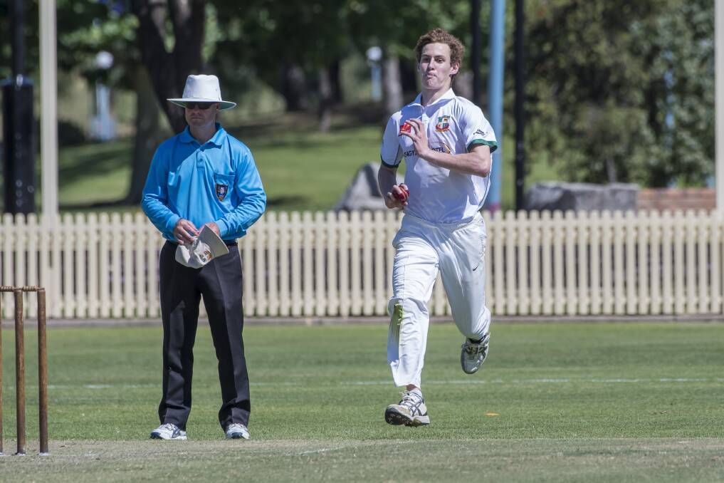 IN FORM: Bulls paceman Lachlan Davidson has impressed.