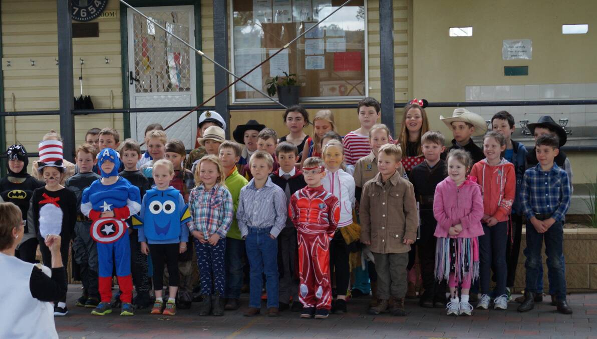 Willow Tree Public School: Students, parents and grandparents enjoyed a combined Book Week and Grandparents Day parade on Thursday.