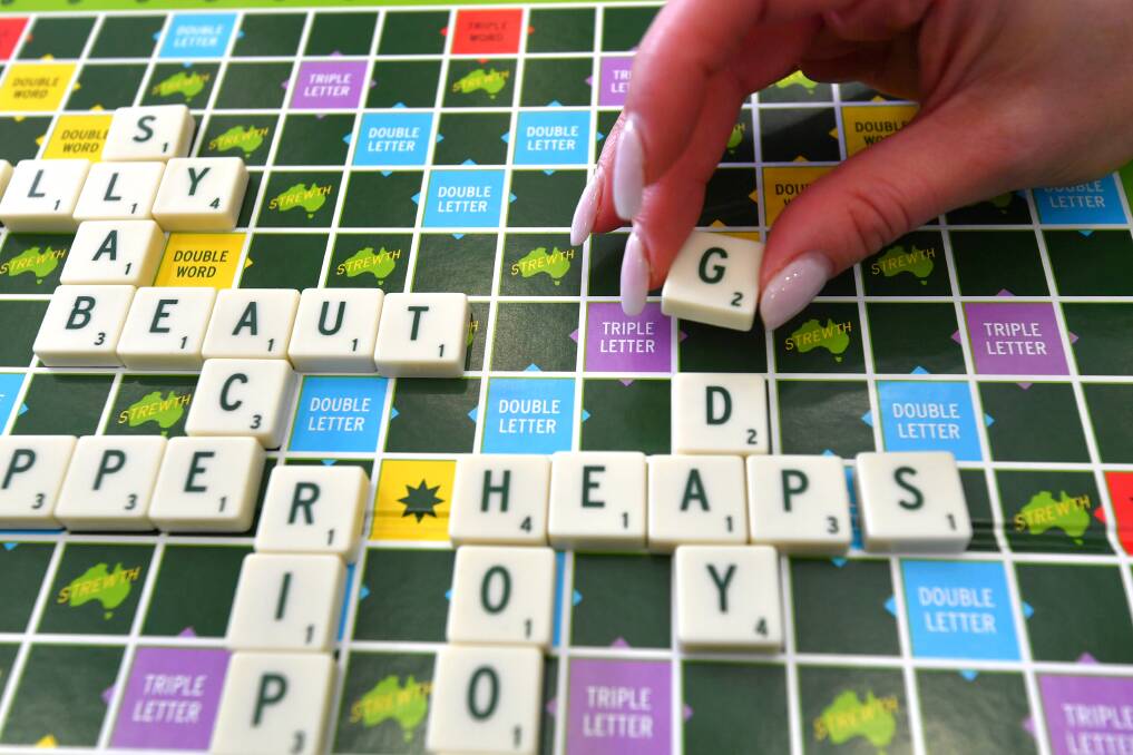 Old favourite: The word "scrabble" has become synonymous with the popular game.