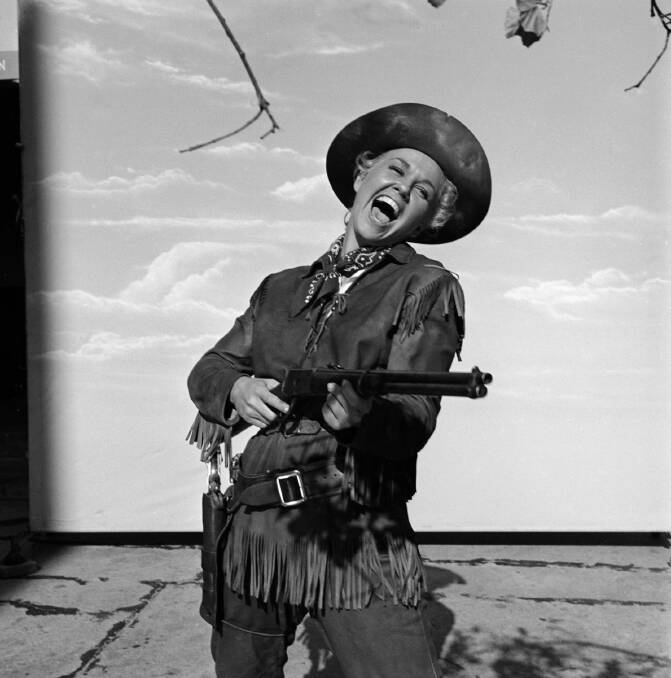 Doris Day as Calamity Jane.