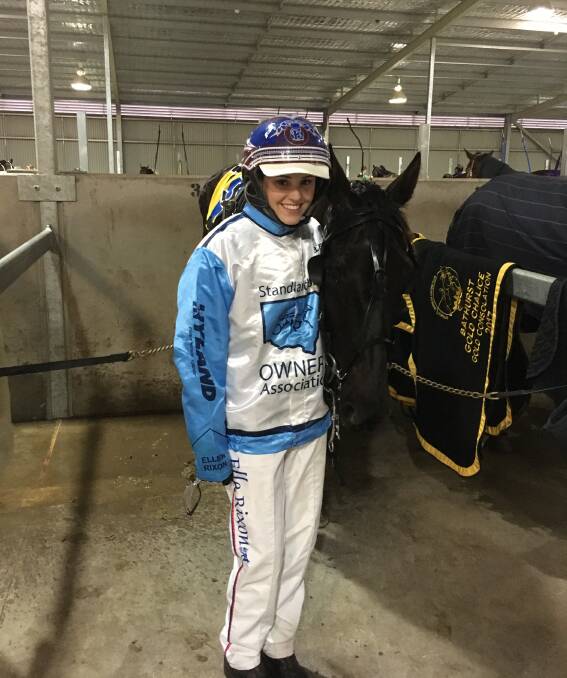 ON FIRE: Elle Rixon after competing at the recent Bathurst Breeders Regional Finals.