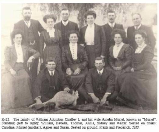 The family of Joseph Chaffey. Photo: Tamworth Historical Society