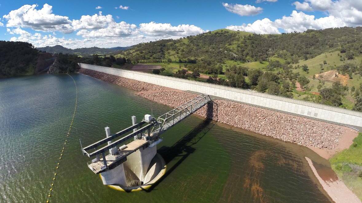 DRY DAYS: Chaffey Dam is sitting at 71.9 per cent capacity. It reached 100 per cent capacity in October 2016. Photo: Gareth Gardner