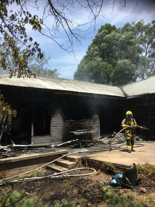 Three lucky to escape after house fire | Photos