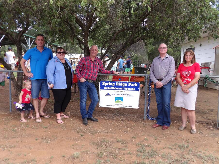 Spring Ridge welcomes Lachlan Campbell Park Embellishment Project opening.