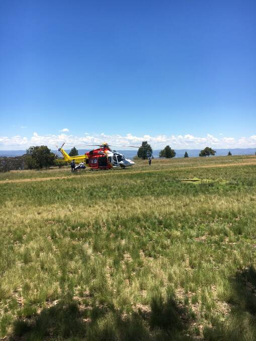 Man in hospital after paragliding accident at Mt Borah