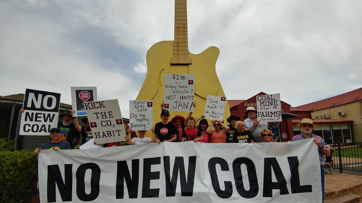 Tamworth locals join the Stop Adani National Day of Action