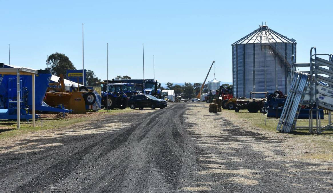 BEFORE THE STORM: Exhibitors are set up and ready for the influx of more than 100,000 visitors to AgQuip from Tuesday.