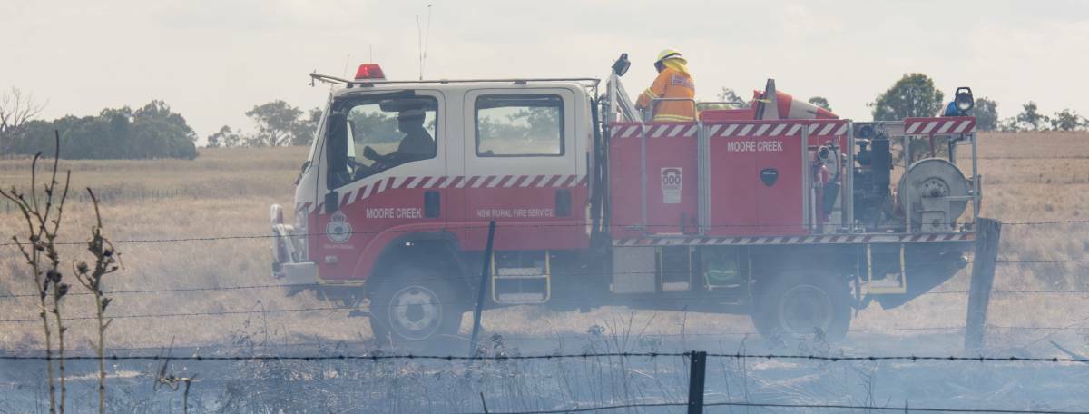 RFS crews are responding to a bush fire on Old Tamworth Road. Photo: Stock image