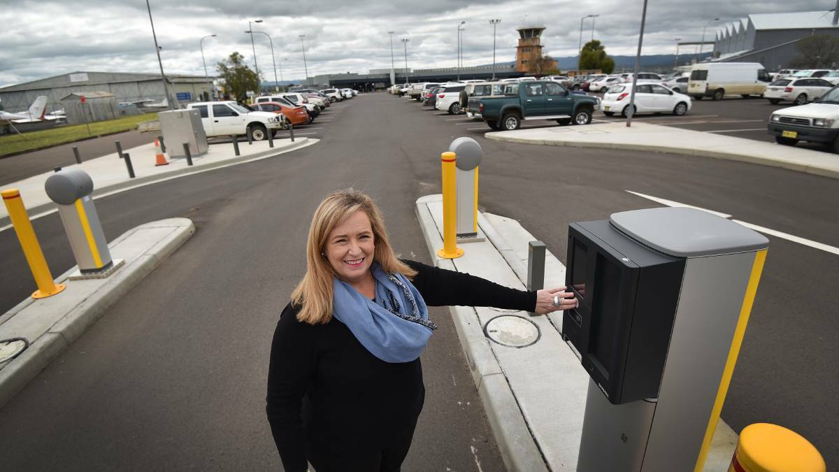 NEW ERA: Tamworth Regional Council Manager Airport and Aviation Development, Julie Stewart, believes introducing paid parking will be trouble-free.